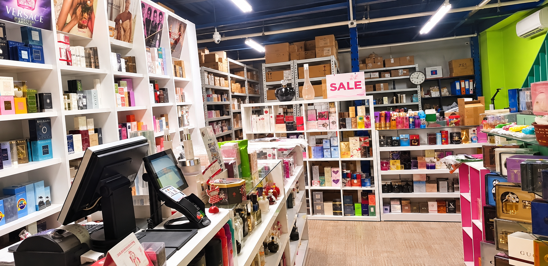 Primax perfume showroom